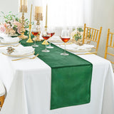 Velvet Table Runner 13x108 Emerald Green