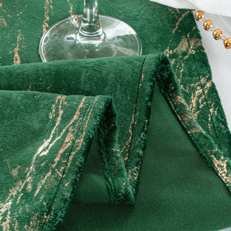 Velvet Table Runner 13x108 Emerald Green