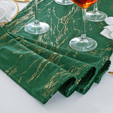 Velvet Table Runner 13x108 Emerald Green