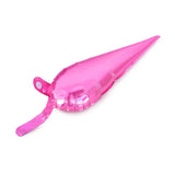 3D Star-Burst Foil Balloon, Metallic Magenta