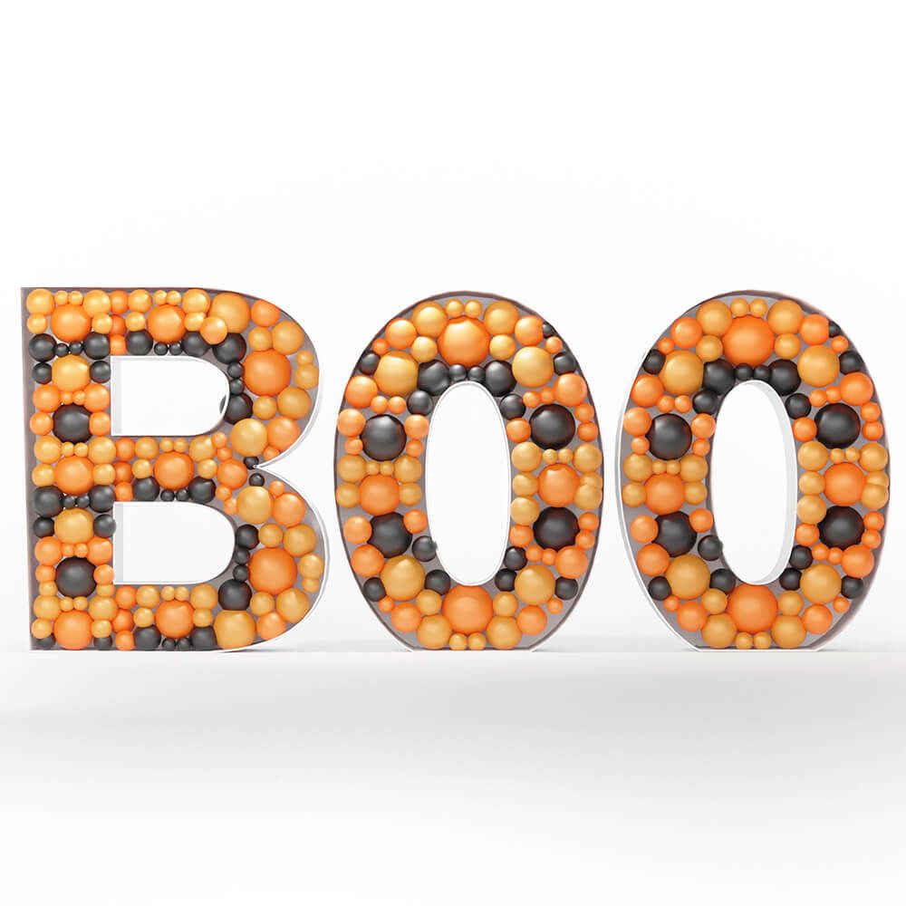 Halloween Mosaic Frame Letter Kit