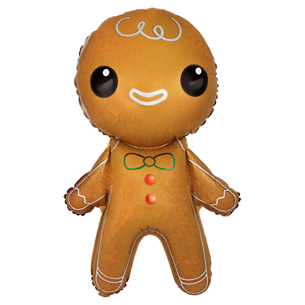 Gingerbread Man Foil Balloon 39 Inch