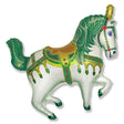 Foil Balloon Horse Fair Green