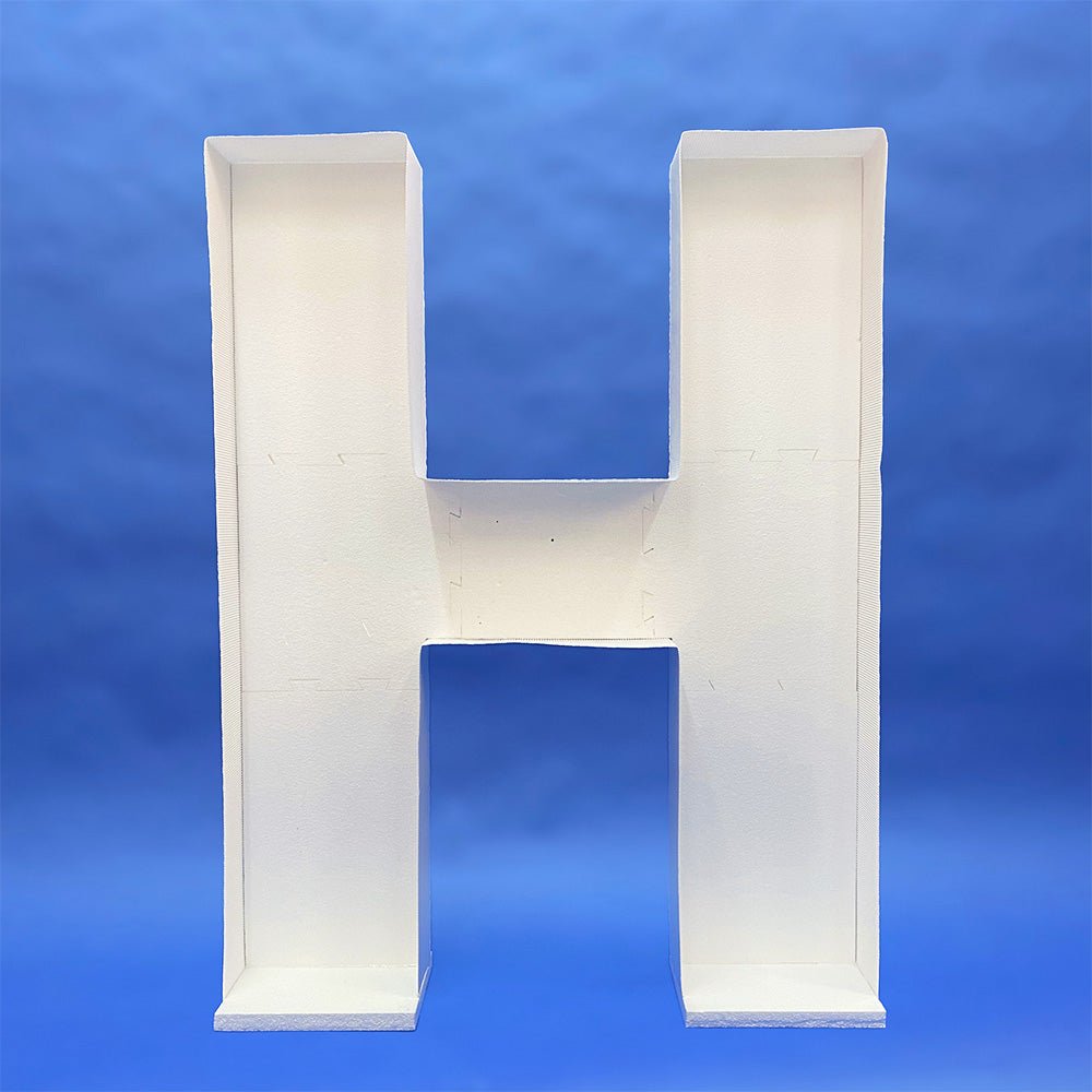 Balloon Letter H Mosaic Frame