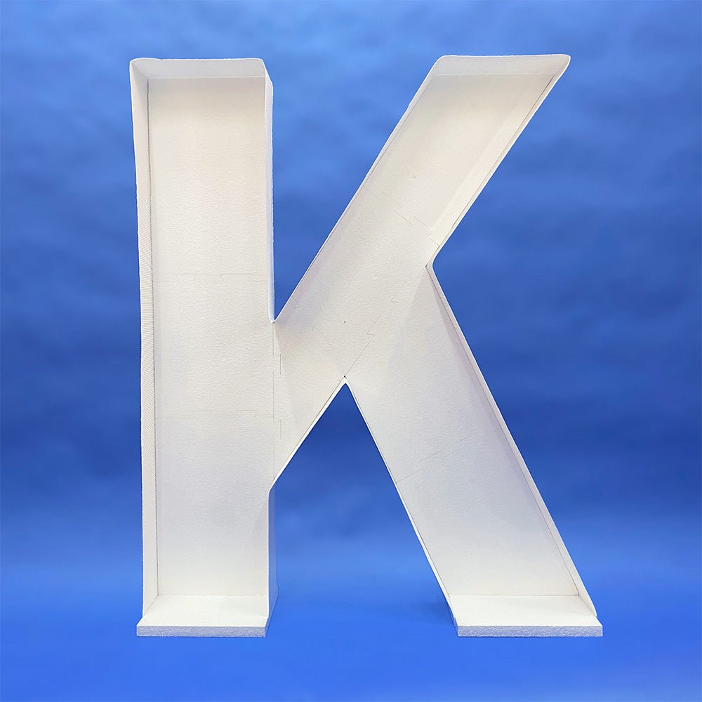 Mosaic Frame Letter K Party Decoration