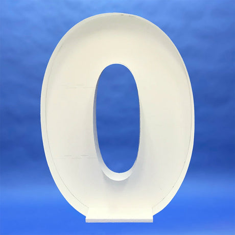 Balloon Letter O Mosaic Frame