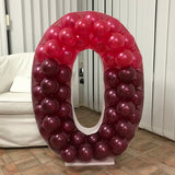 Balloon Letter O Mosaic Frame