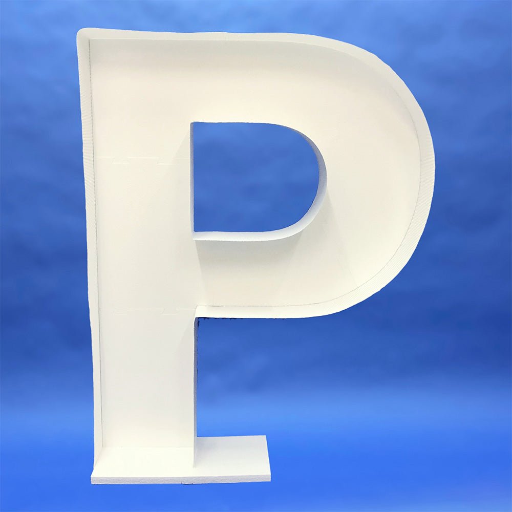 Balloon Letter P Mosaic Frame