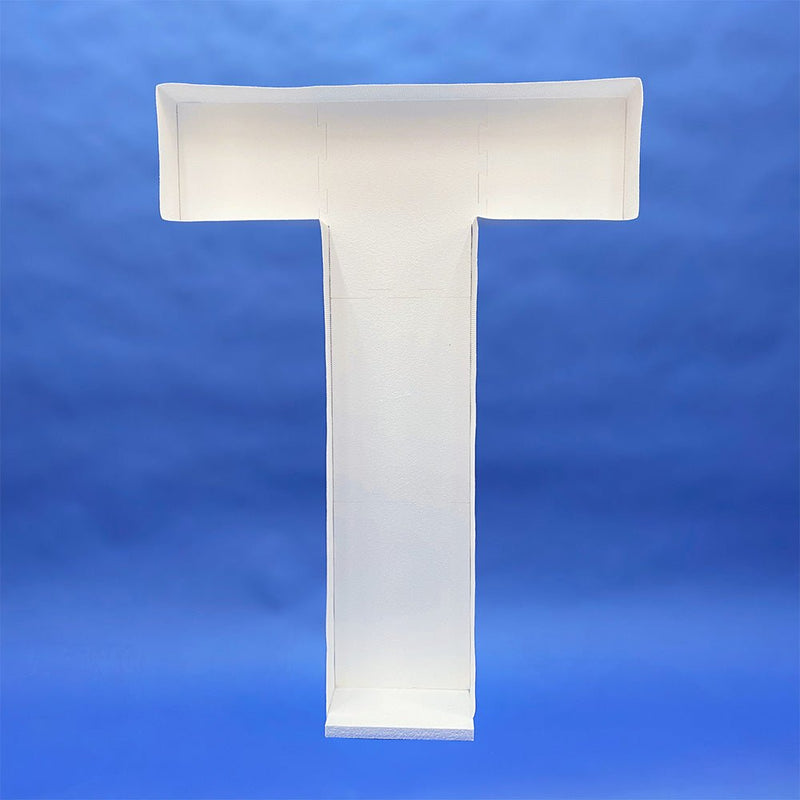 Balloon Letter T Mosaic Frame