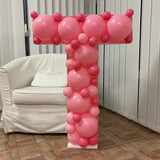 Balloon Letter T Mosaic Frame