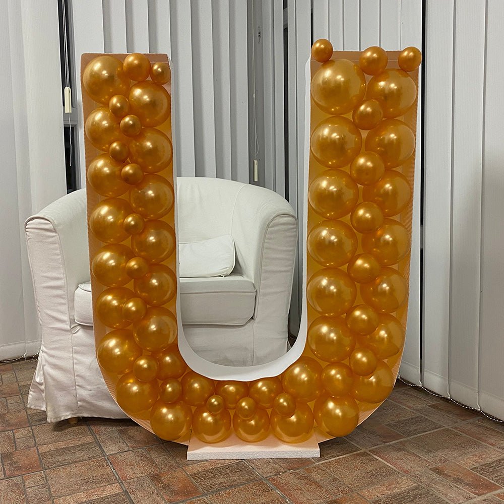 Letter U Mosaic Frame