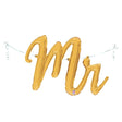 Foil Balloon Mr. Script Air-Fill Only