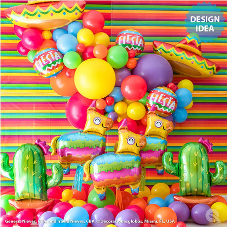 Foil Balloon Potted Cactus 39 Inch