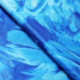 Tropical Feathers Polyester Spandex Fabric - Multicolor Feather Print, 58/60" Width, 200 GSM (1 Yard)
