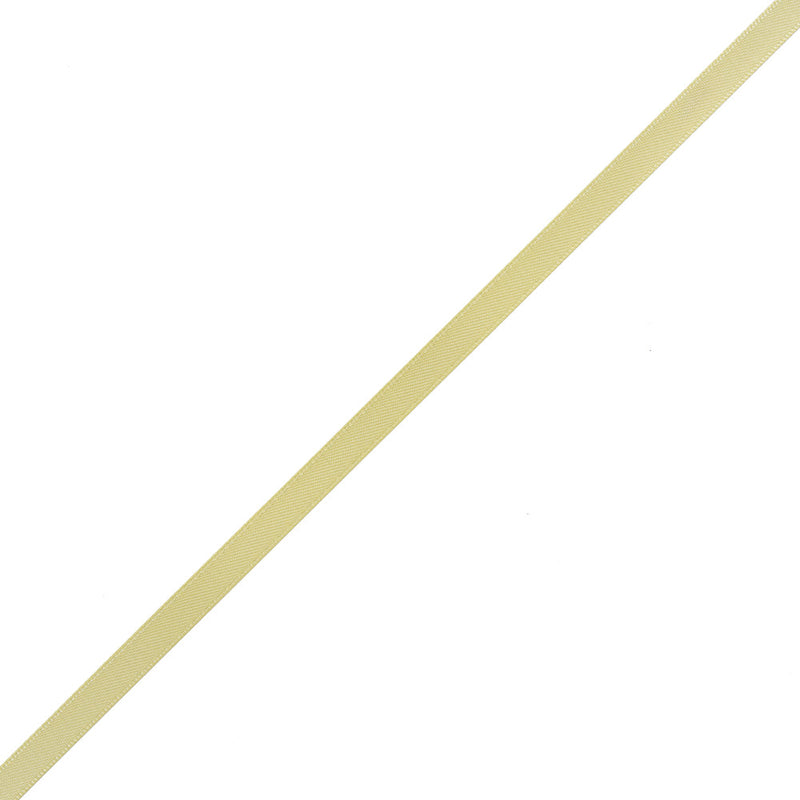 3/8" Maize Double Face Satin Ribbon