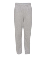 JERZEES Unisex NuBlend Open-Bottom Sweatpants with Pockets