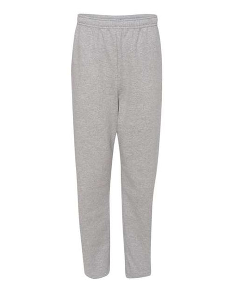 JERZEES Unisex NuBlend Open-Bottom Sweatpants with Pockets