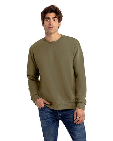 Next Level® Apparel Santa Cruz Crewneck Long Sleeve Sweatshirt