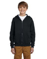 Jerzees® Youth NuBlend Fleece Full-Zip Hooded Sweatshirt