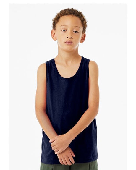 Bella + Canvas® Youth Jersey Sleeveless Tank - 3480Y