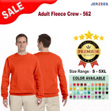 Jerzees® Adult Fleece Crewneck Sweatshirt