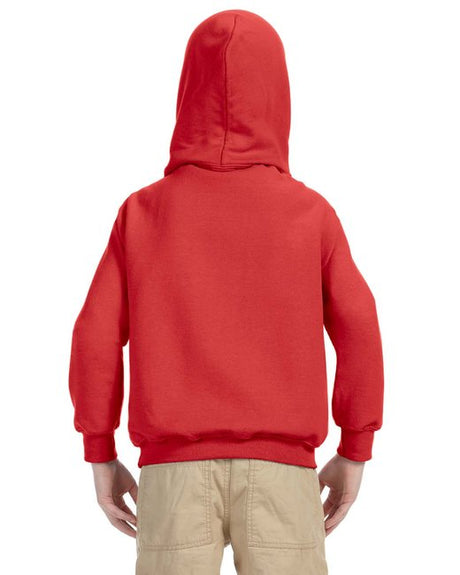 Gildan Youth Heavy Blend Long Sleeve Hooded Sweatshirt