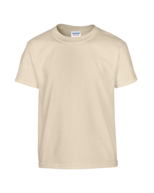 Gildan® Youth Heavy Cotton Short Sleeve Crew Neck T-Shirt