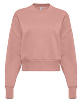 Next Level® Ladies' Heavyweight Long Sleeve Crewneck Sweatshirt