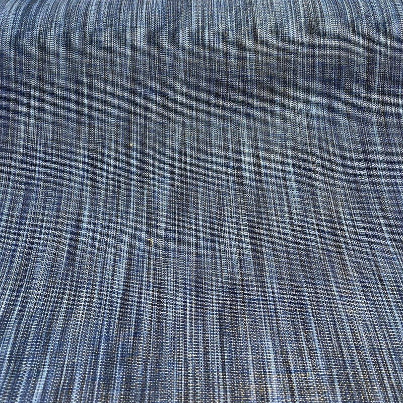 Magical Threads Iman Home Polyester Fabric - Navy Blue, Blue White Light Blue, 57" Width (1 Yard)