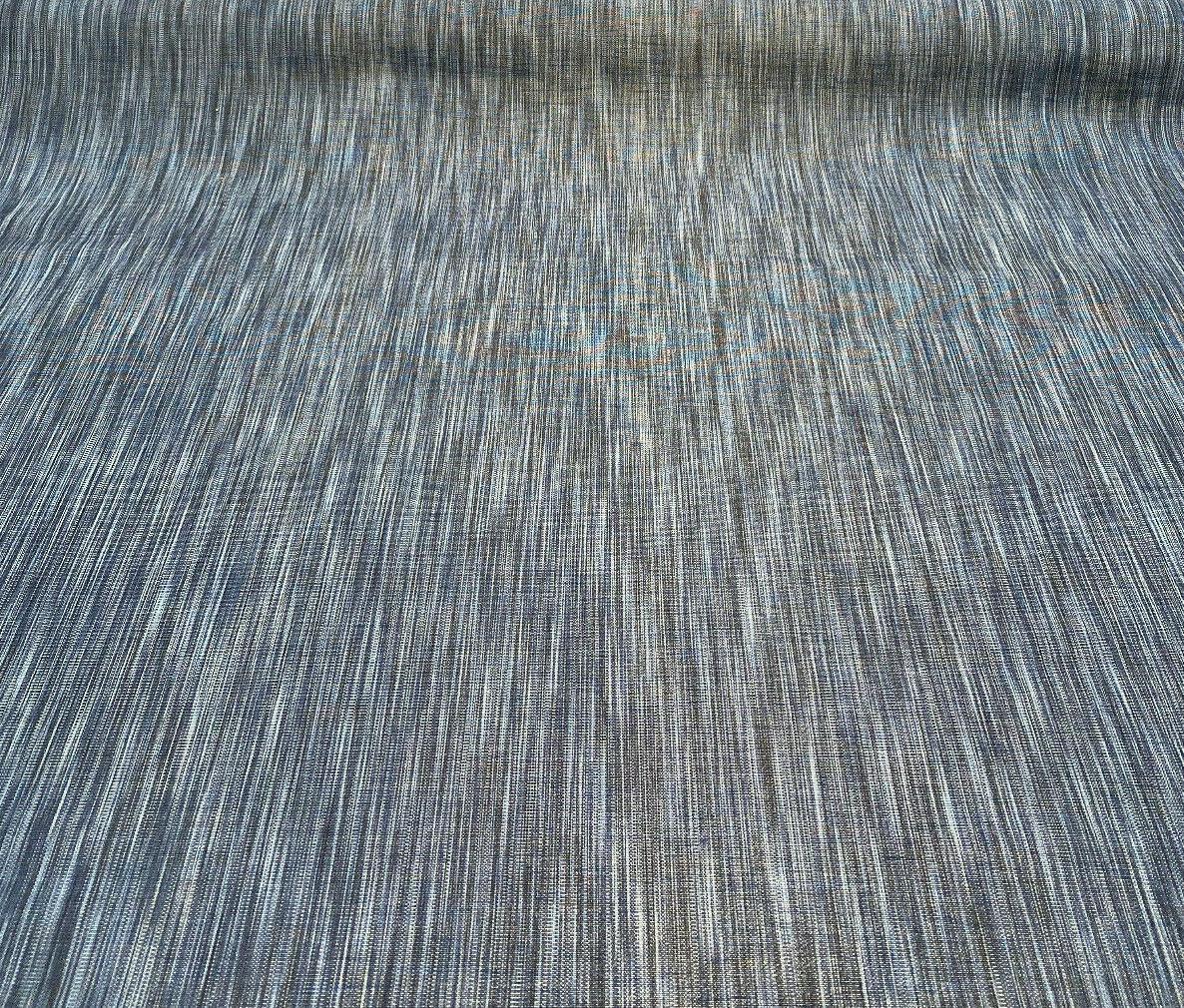 Magical Threads Iman Home Polyester Fabric - Navy Blue, Blue White Light Blue, 57" Width (1 Yard)