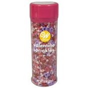 Wilton Tall Bottle Sprinkles Mix 4oz-Open Heart
