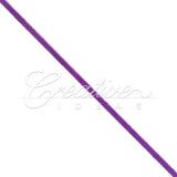 3/8" Satin With Silver Edge Ribbon - 50 Yards (Purple)