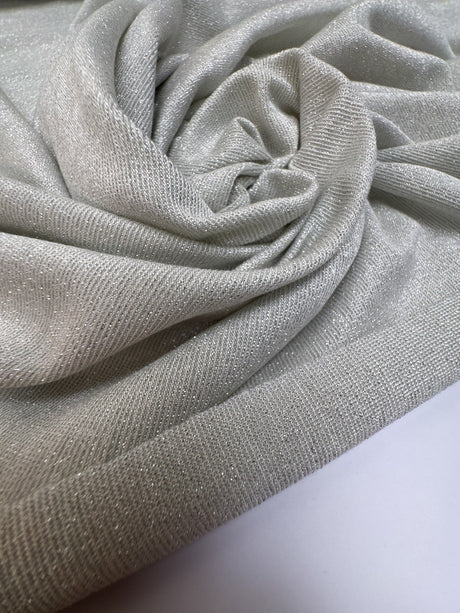 Viscose Lurex Knit Silver