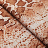 Snake Skin Polyester Spandex Fabric - Assorted Colors, Animal Snake Print, 58/60" Width (1 Yard)