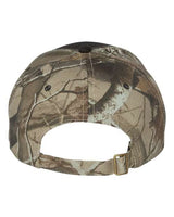 Solid Front Camo Back Cap