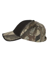 Solid Front Camo Back Cap