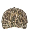 Solid Front Camo Back Cap