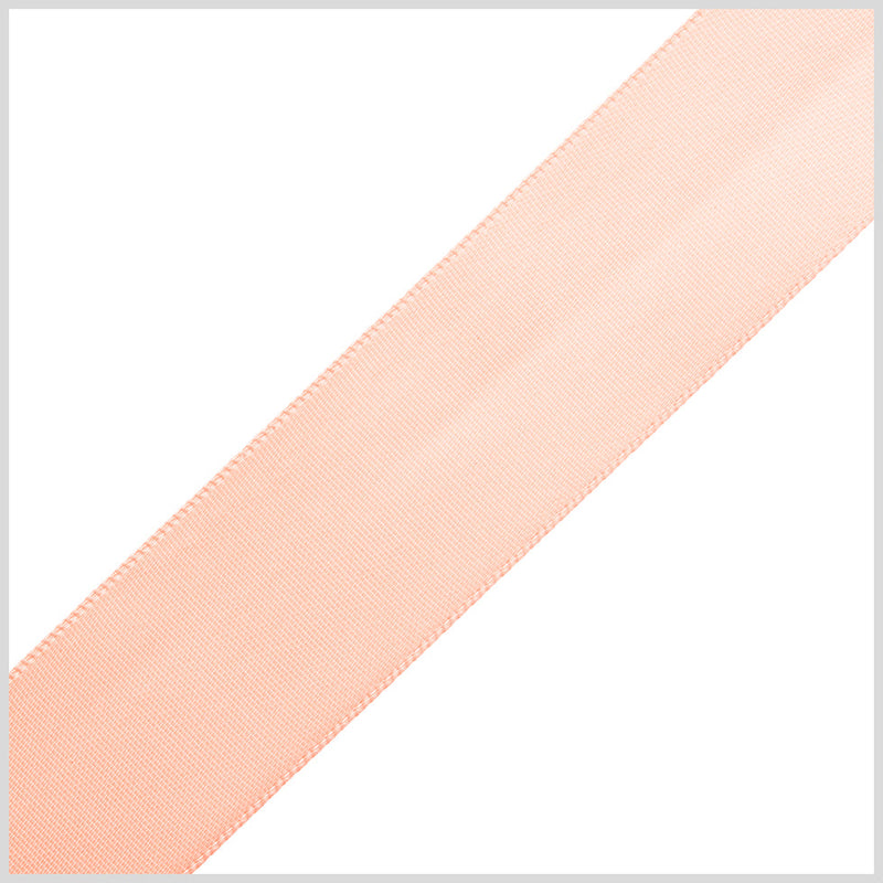 7/8" Peach Double Face Satin Ribbon