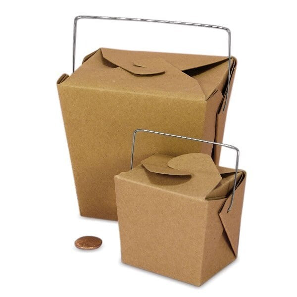 Kraft Wire Handle Boxes 2.75" x 2" x 2.5"