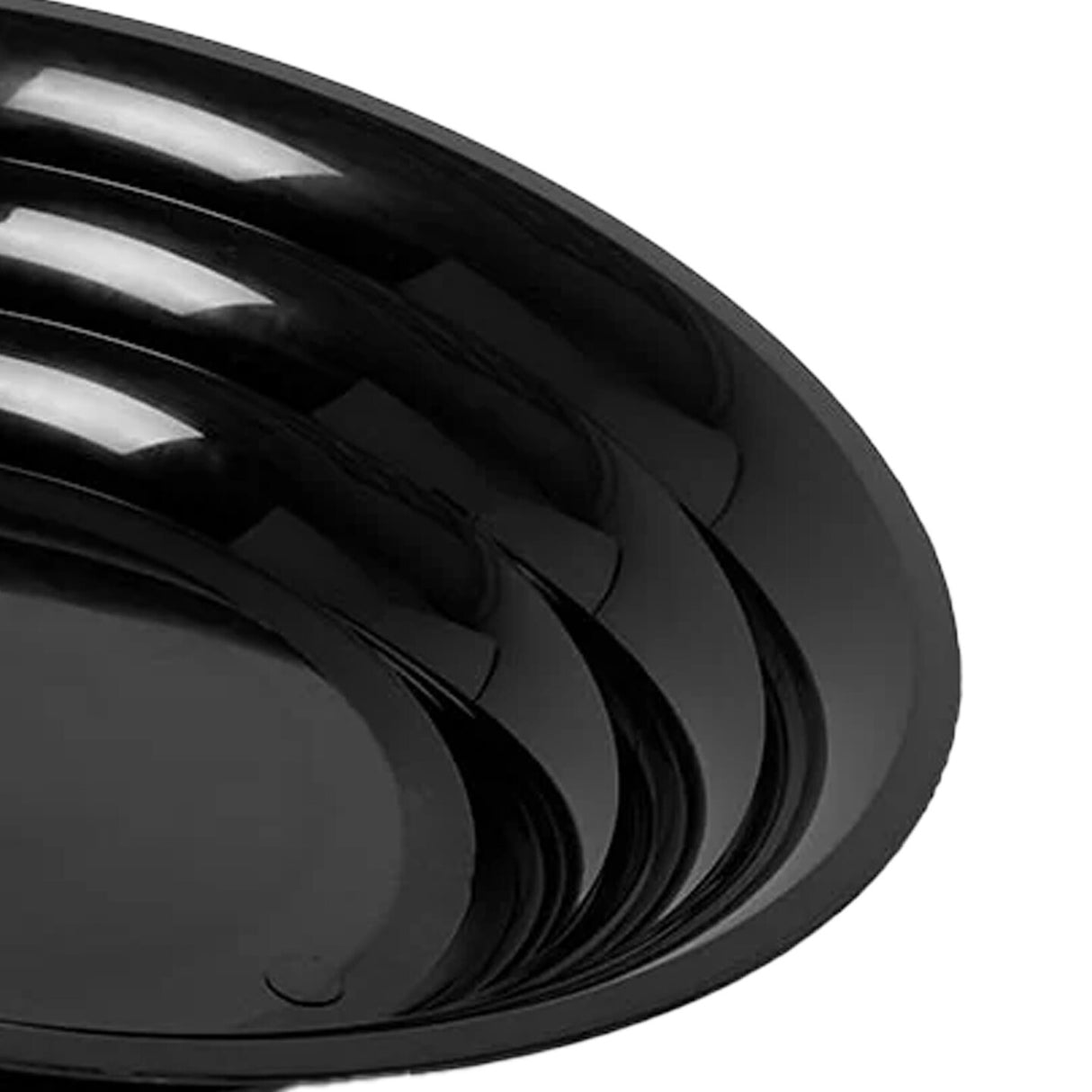 25 Pieces Chic Metallic Handle Boxes 12" Diameter