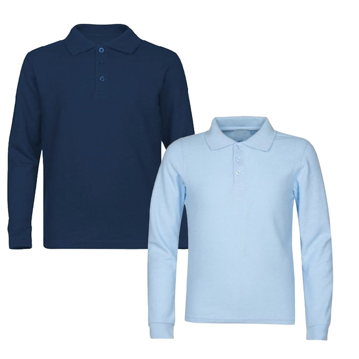 Toddler Long Sleeve Polo Shirt | RADYAN®