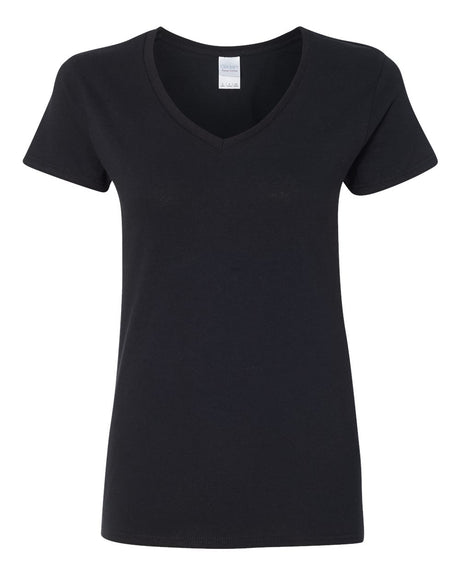 Gildan Women’s Heavy Cotton V-Neck T-Shirt | Soft Durable Tee