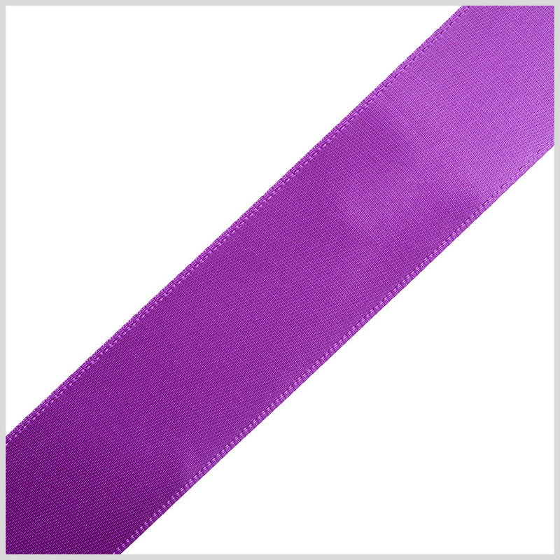 7/8" Purple Double Face Satin Ribbon