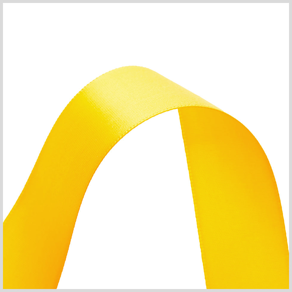 7/8" Yellow Gold Double Face Satin Ribbon