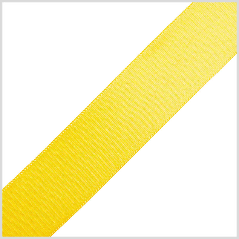 7/8" Yellow Gold Double Face Satin Ribbon