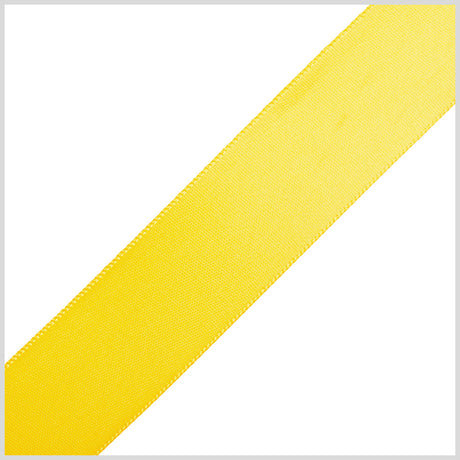 7/8" Yellow Gold Double Face Satin Ribbon