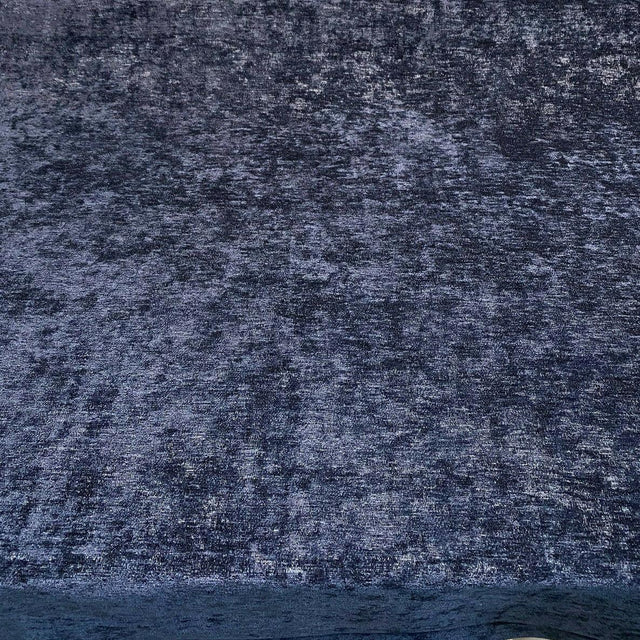 High Garden Polyester Upholstery Fabric - Midnight Blue Jacquard, 56" Width (8 Yard Cut)