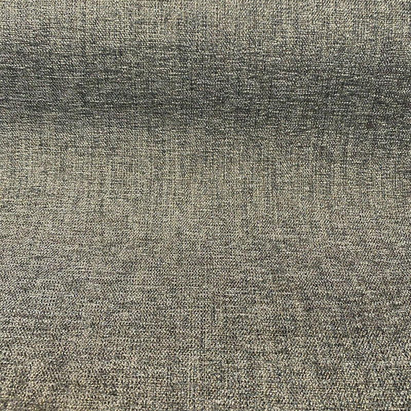 Waverly Ashville Smoke Soft Chenille Fabric - Smoke Gray With Antique Gold, 58" Width (1 Yard)