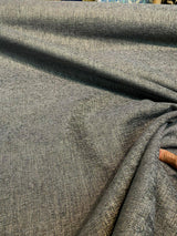 Waverly Ashville Smoke Soft Chenille Fabric - Smoke Gray With Antique Gold, 58" Width (1 Yard)