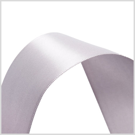 1.5" Light Gray Double Face Satin Ribbon
